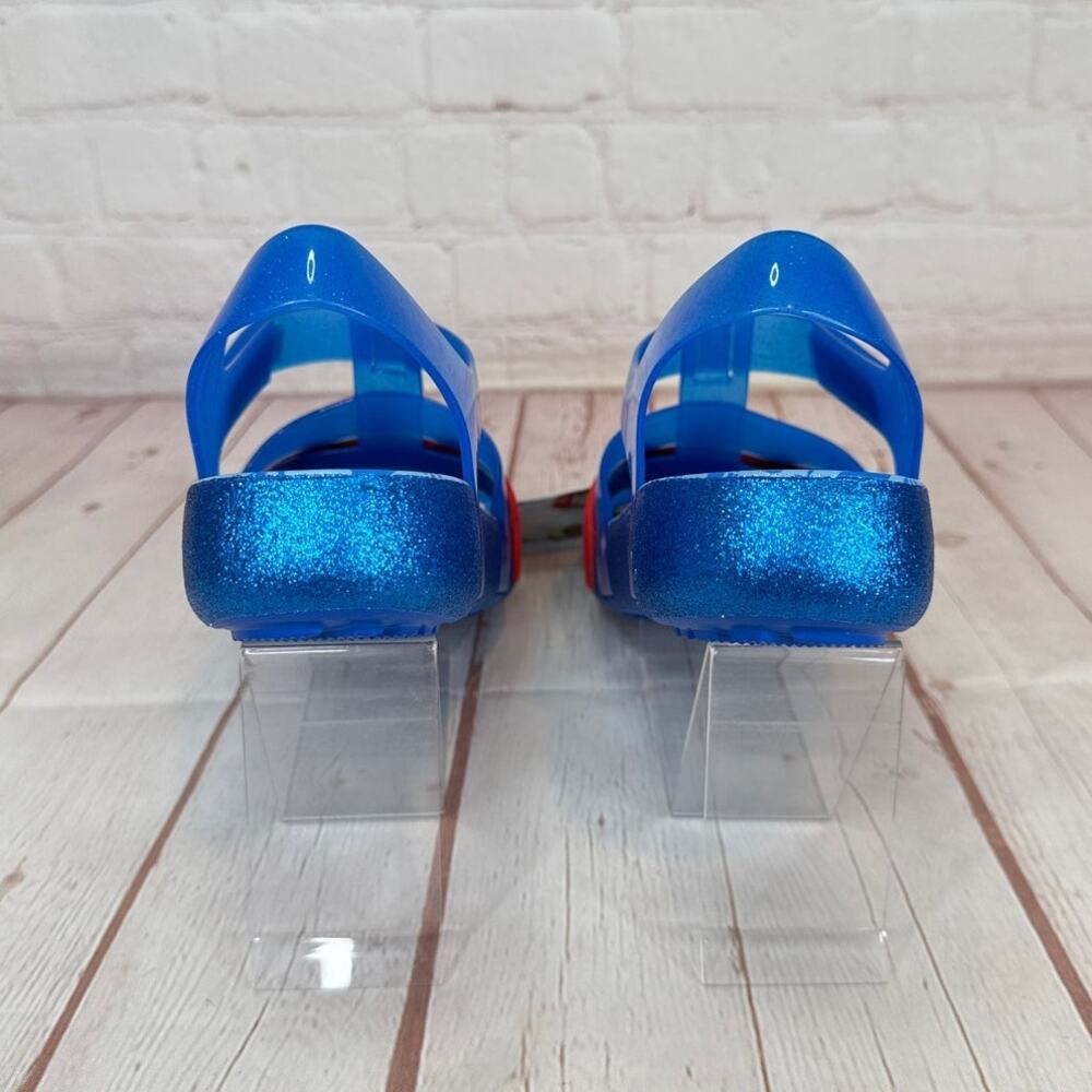 Crocs Disney Snow White Isabella Bright Cobalt Sandals Kids Size J3 209676-4JL - Picture 9 of 10